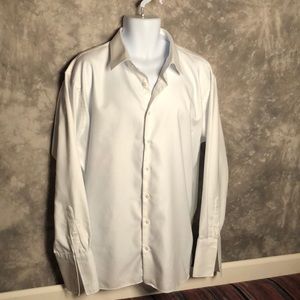 broletto trim fit dress shirt